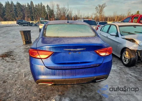 2015 Chrysler 200 S из США, поврежденный, VIN 1C3CCCDG3FN523266